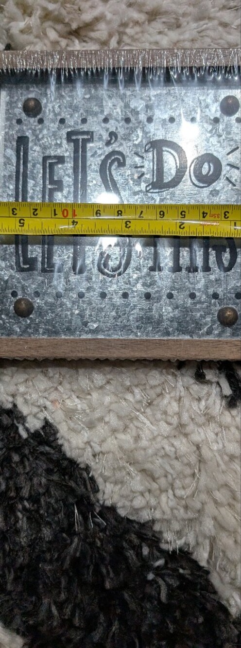 Galvanized Sign - Picture 5 of 5